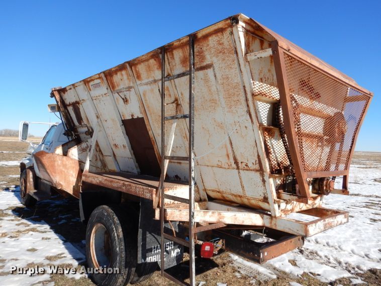 image for item IE9530 1973 Chevrolet C65  feed mixer truck