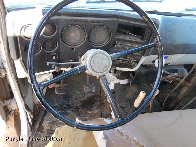 image for item IE9530 1973 Chevrolet C65  feed mixer truck