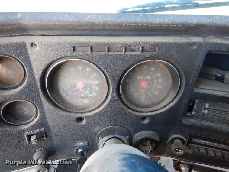 image for item IE9530 1973 Chevrolet C65  feed mixer truck