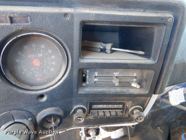 image for item IE9530 1973 Chevrolet C65  feed mixer truck