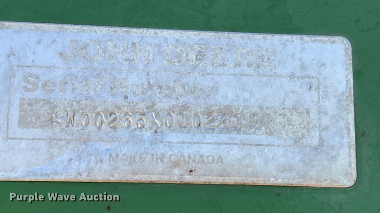 image for item IJ9622 John Deere 265  loader