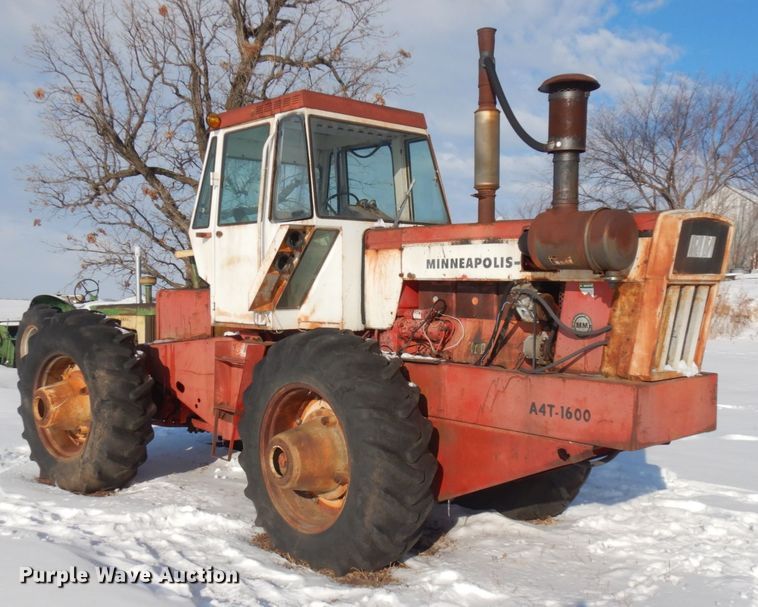 image for item IO9670 1972 Minneapolis Moline A4T-1600  4WD tractor