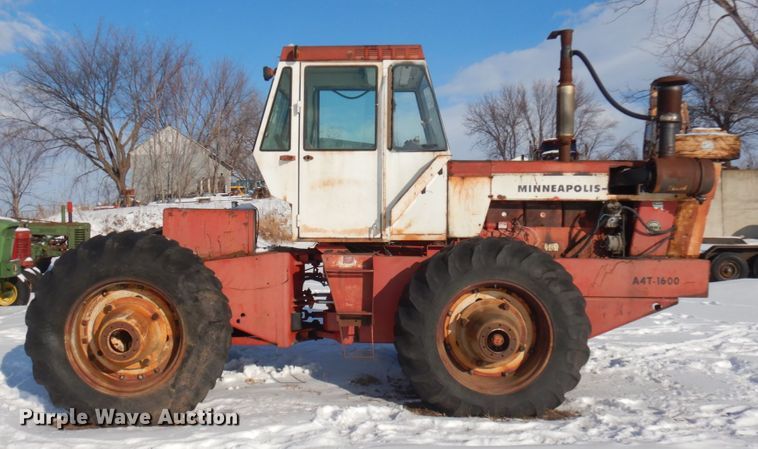 image for item IO9670 1972 Minneapolis Moline A4T-1600  4WD tractor