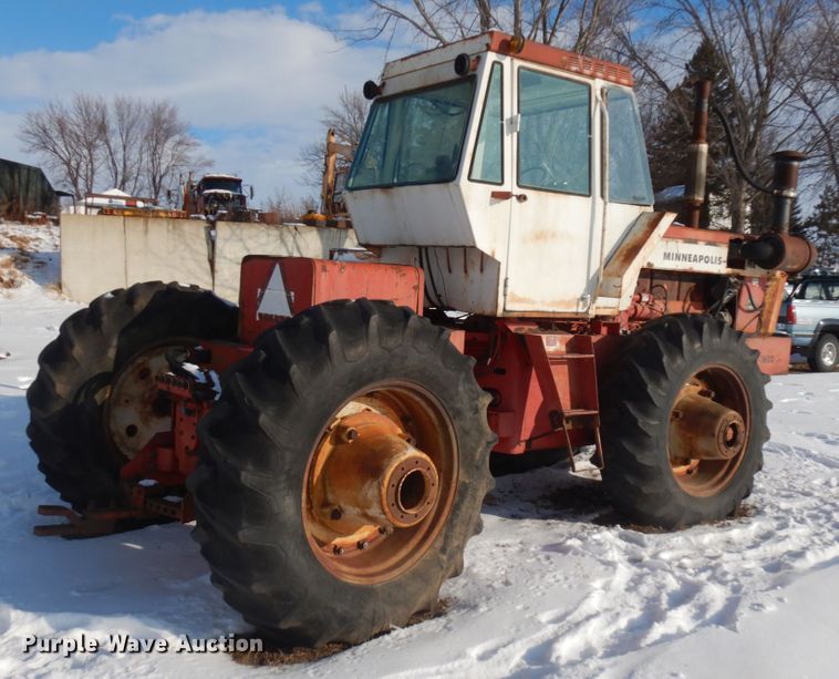image for item IO9670 1972 Minneapolis Moline A4T-1600  4WD tractor
