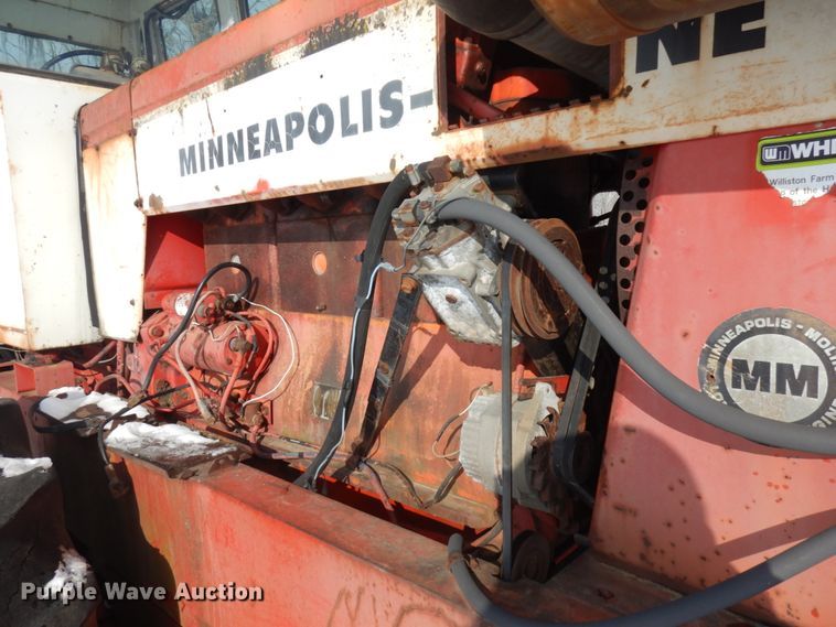 image for item IO9670 1972 Minneapolis Moline A4T-1600  4WD tractor