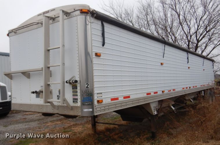 image for item JJ9747 2009 Timpte Super Hopper  grain trailer