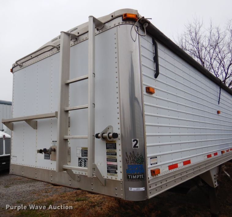 image for item JJ9747 2009 Timpte Super Hopper  grain trailer