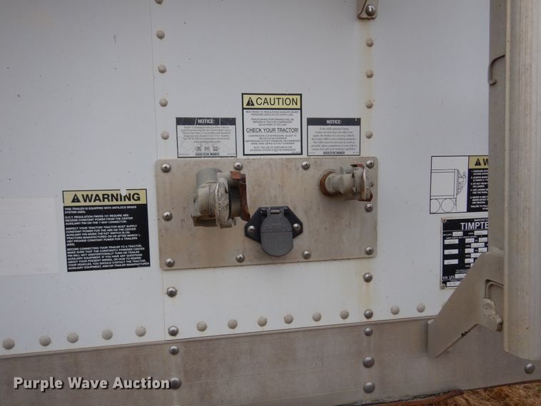 image for item JJ9747 2009 Timpte Super Hopper  grain trailer