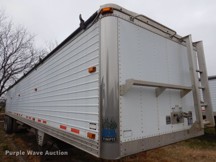 image for item JJ9747 2009 Timpte Super Hopper  grain trailer