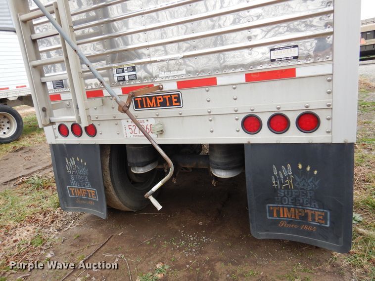 image for item JJ9747 2009 Timpte Super Hopper  grain trailer