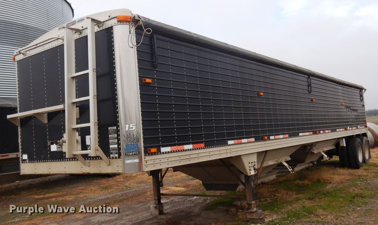 image for item JJ9749 2008 Timpte Super Hopper  grain trailer