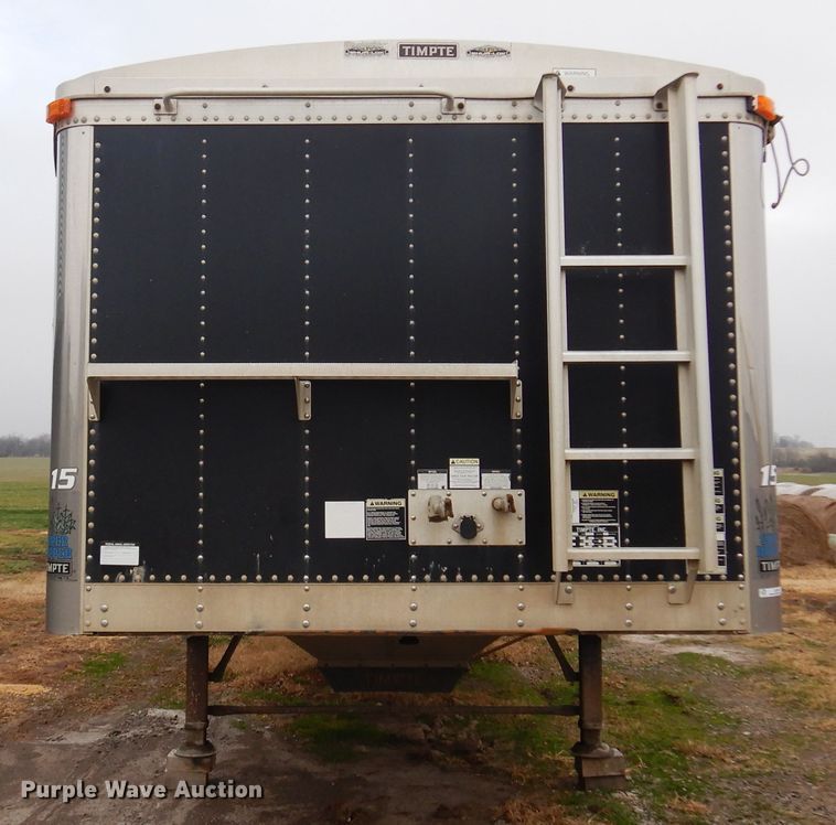 image for item JJ9749 2008 Timpte Super Hopper  grain trailer