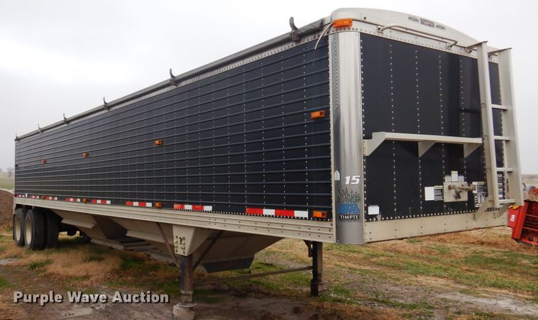 image for item JJ9749 2008 Timpte Super Hopper  grain trailer
