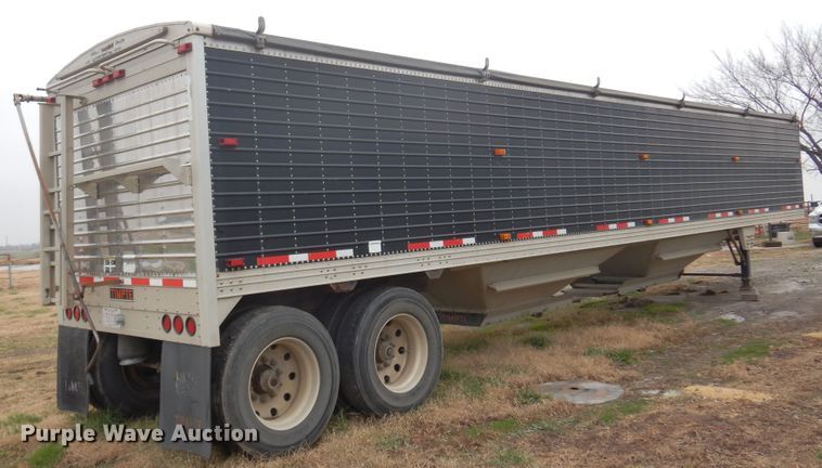 image for item JJ9749 2008 Timpte Super Hopper  grain trailer