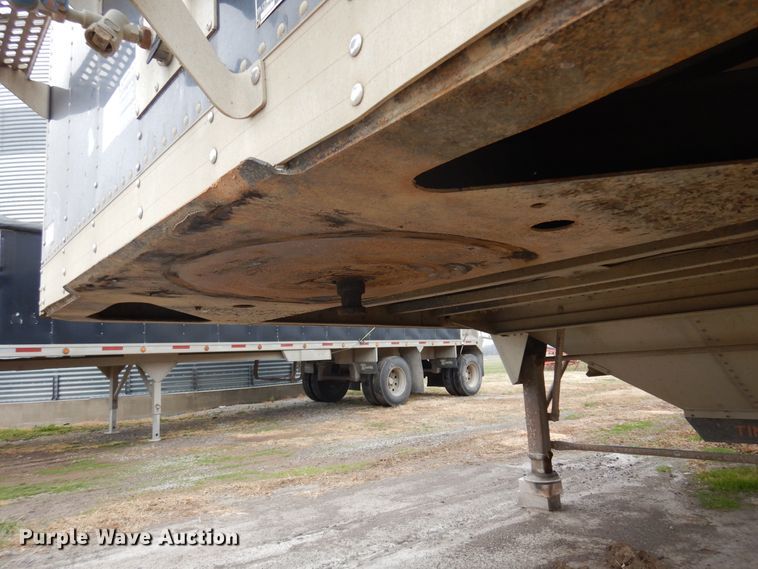 image for item JJ9749 2008 Timpte Super Hopper  grain trailer