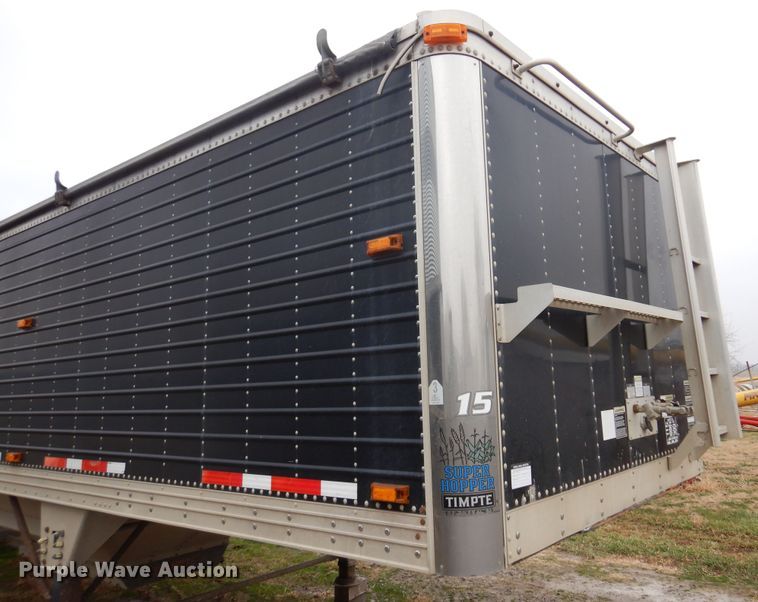 image for item JJ9749 2008 Timpte Super Hopper  grain trailer