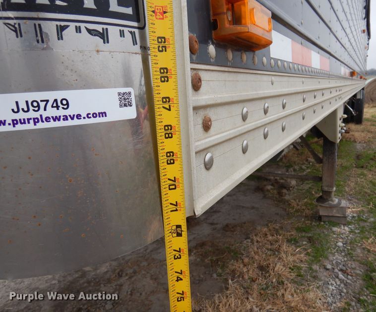 image for item JJ9749 2008 Timpte Super Hopper  grain trailer