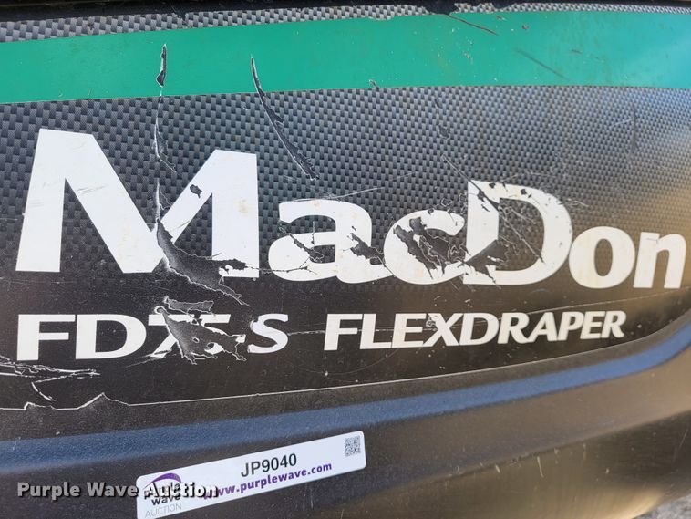 image for item JP9040 2013 MacDon FD75-S  flex draper head