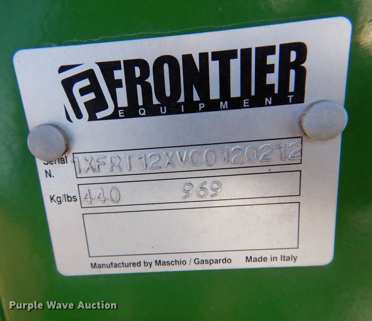 image for item KJ9503 Frontier RT1273  rototiller