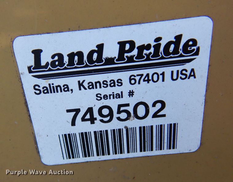 image for item KJ9504 Land Pride RCD1884  rotary mower