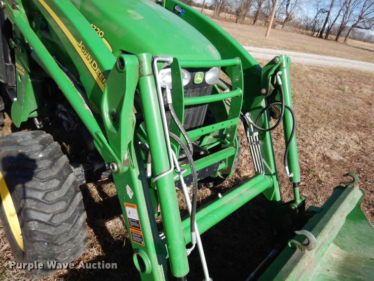 image for item KJ9509 2012 John Deere 4720  MFWD tractor