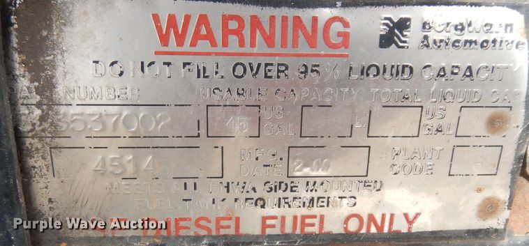 image for item DI8609 2000 Freightliner FL60  box truck