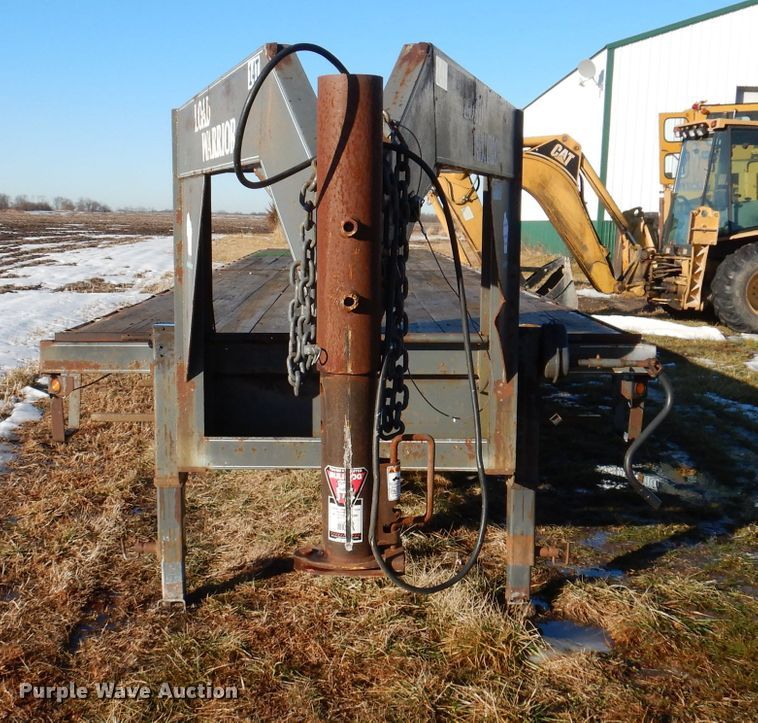 image for item DL5913 2008 Friesen GN-40-H  equipment trailer