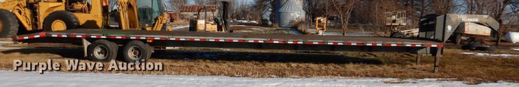 image for item DL5913 2008 Friesen GN-40-H  equipment trailer