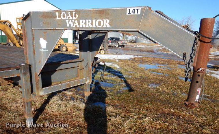 image for item DL5913 2008 Friesen GN-40-H  equipment trailer