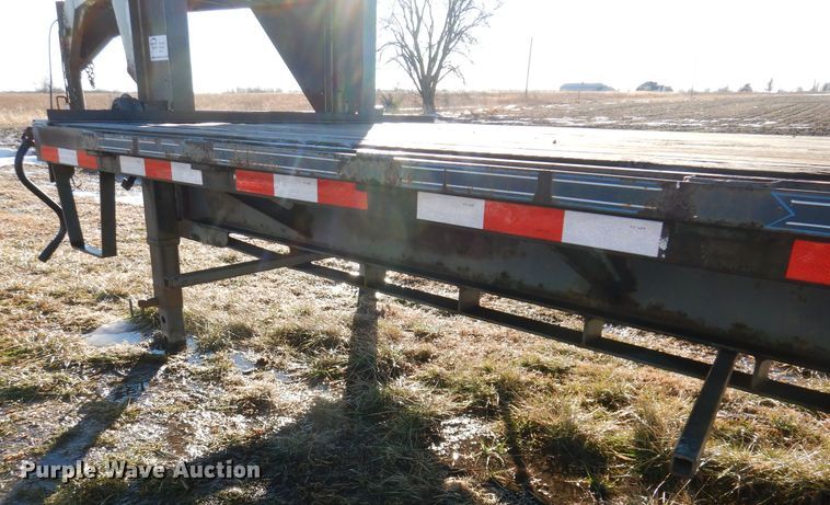 image for item DL5913 2008 Friesen GN-40-H  equipment trailer