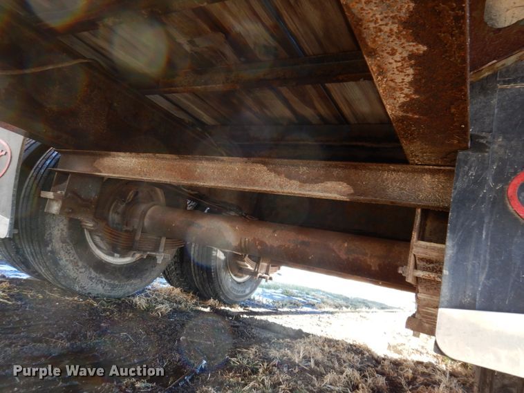 image for item DL5913 2008 Friesen GN-40-H  equipment trailer