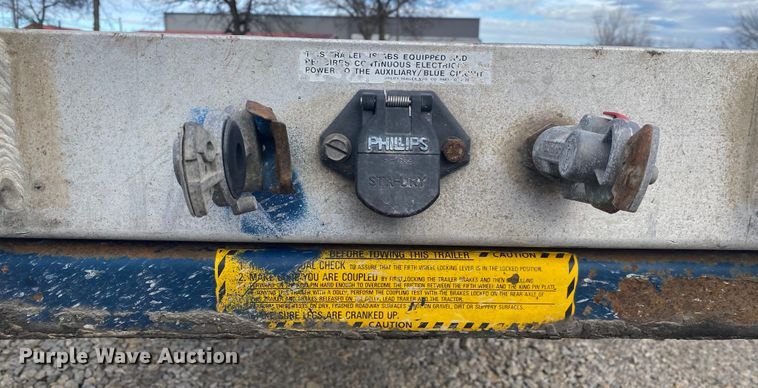 image for item DL6818 2003 Utility FS2CHA  flatbed trailer