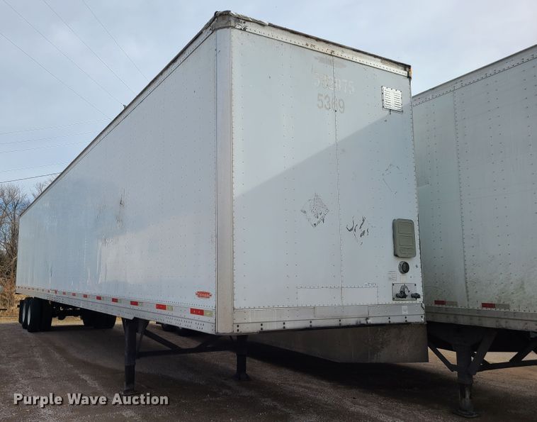image for item GB9175 2008 Trailmobile  dry van trailer