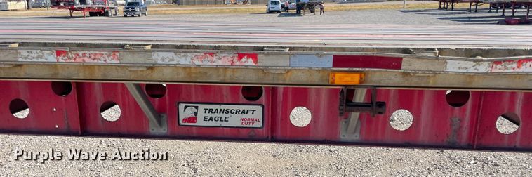 image for item IX9658 2006 Transcraft Eagle  flatbed trailer