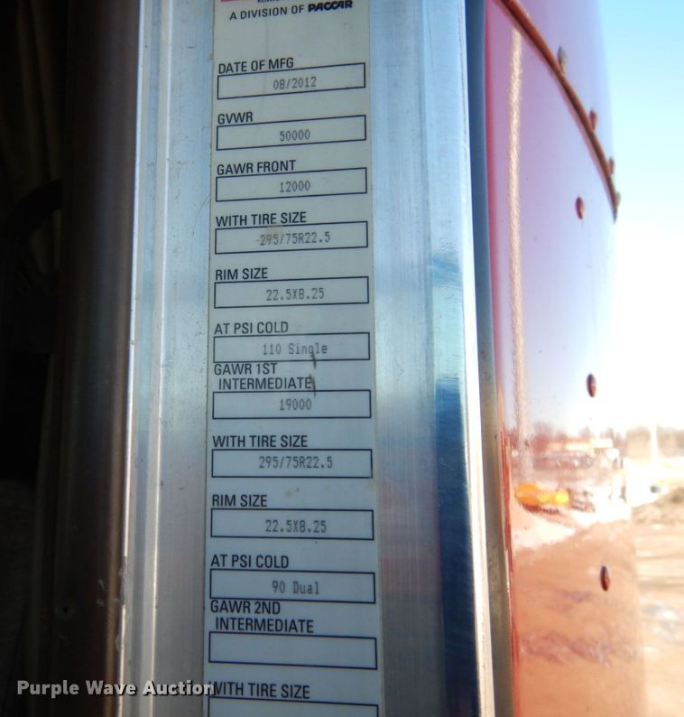 image for item JK9830 2013 Kenworth T660  semi truck