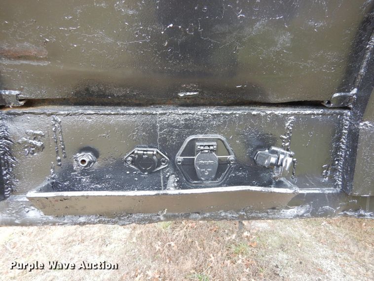 image for item JK9832 1972 Transcraft  scrap trailer