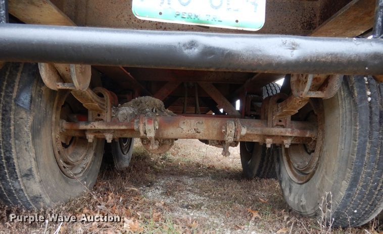 image for item JK9832 1972 Transcraft  scrap trailer