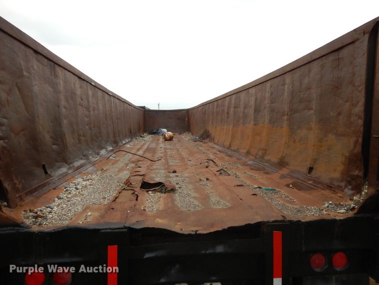 image for item JK9832 1972 Transcraft  scrap trailer