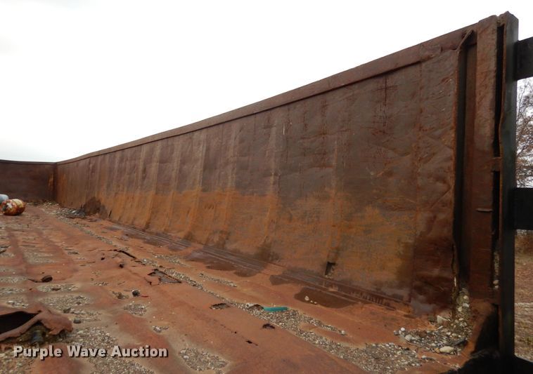 image for item JK9832 1972 Transcraft  scrap trailer