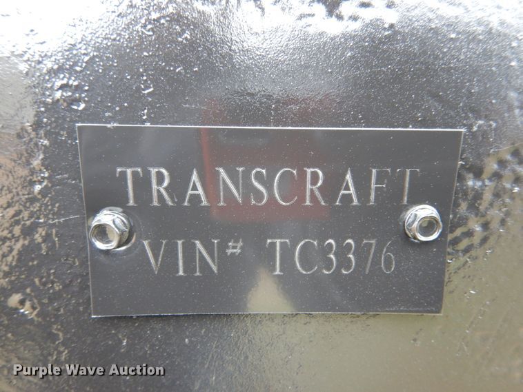 image for item JK9832 1972 Transcraft  scrap trailer