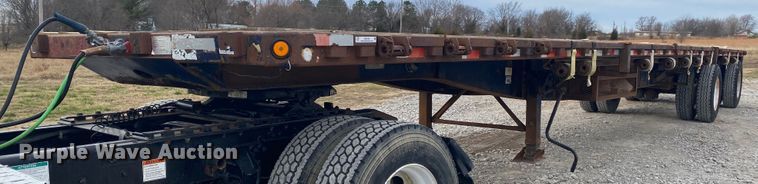 image for item JN9155 1996 Lufkin  flatbed trailer