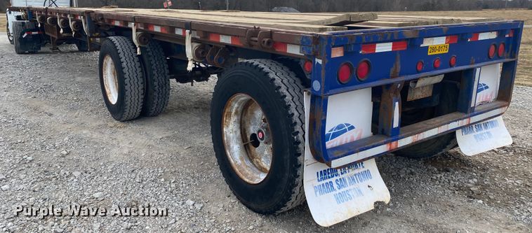 image for item JN9155 1996 Lufkin  flatbed trailer