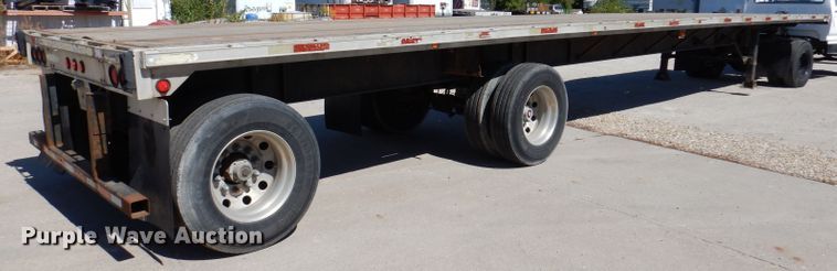 image for item KA9372 1999 Trailmobile Reintour  flatbed trailer