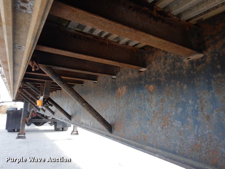 image for item KA9372 1999 Trailmobile Reintour  flatbed trailer