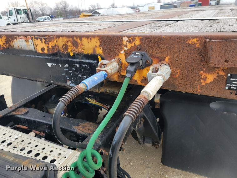 image for item KH9859 1999 Great Dane GPEA-245-75  extendable flatbed trailer