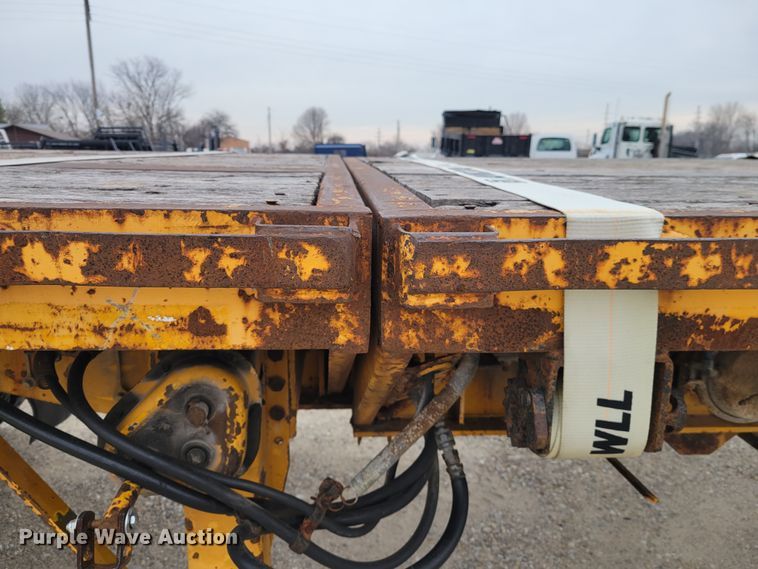 image for item KH9859 1999 Great Dane GPEA-245-75  extendable flatbed trailer