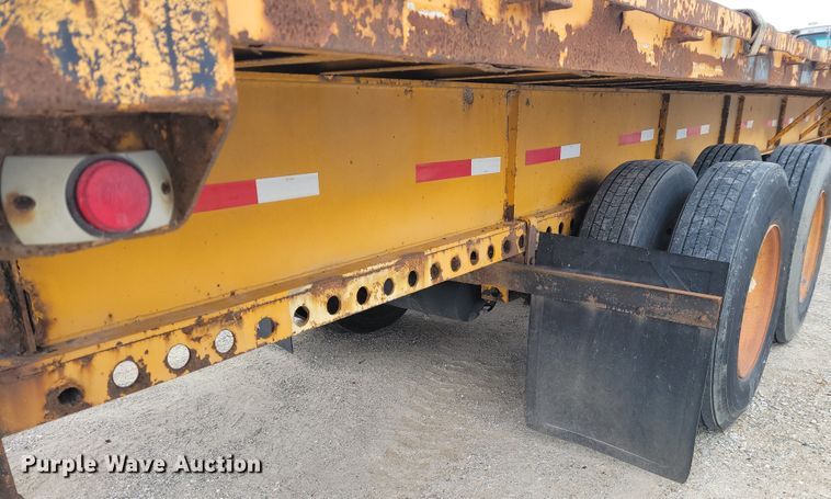 image for item KH9859 1999 Great Dane GPEA-245-75  extendable flatbed trailer