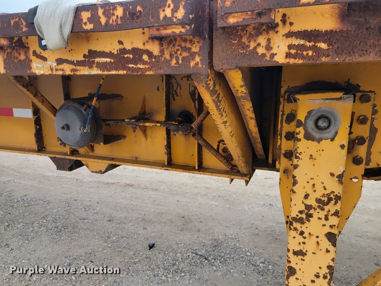 image for item KH9859 1999 Great Dane GPEA-245-75  extendable flatbed trailer