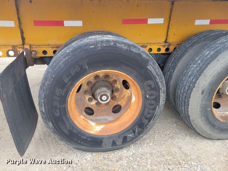 image for item KH9859 1999 Great Dane GPEA-245-75  extendable flatbed trailer