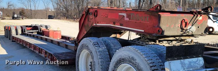 image for item KH9906 1989 Talbert T3D-40-HRG-1-T1  lowboy equipment trailer